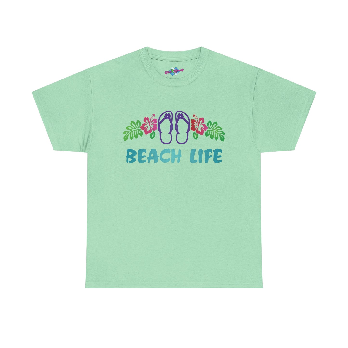 Beach Life, Heavy Cotton T-Shirt