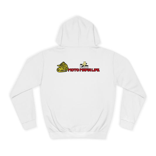 Moto Mafia Life Unisex Hoodie - Biker Style Sweatshirt for Motorcycle Enthusiasts