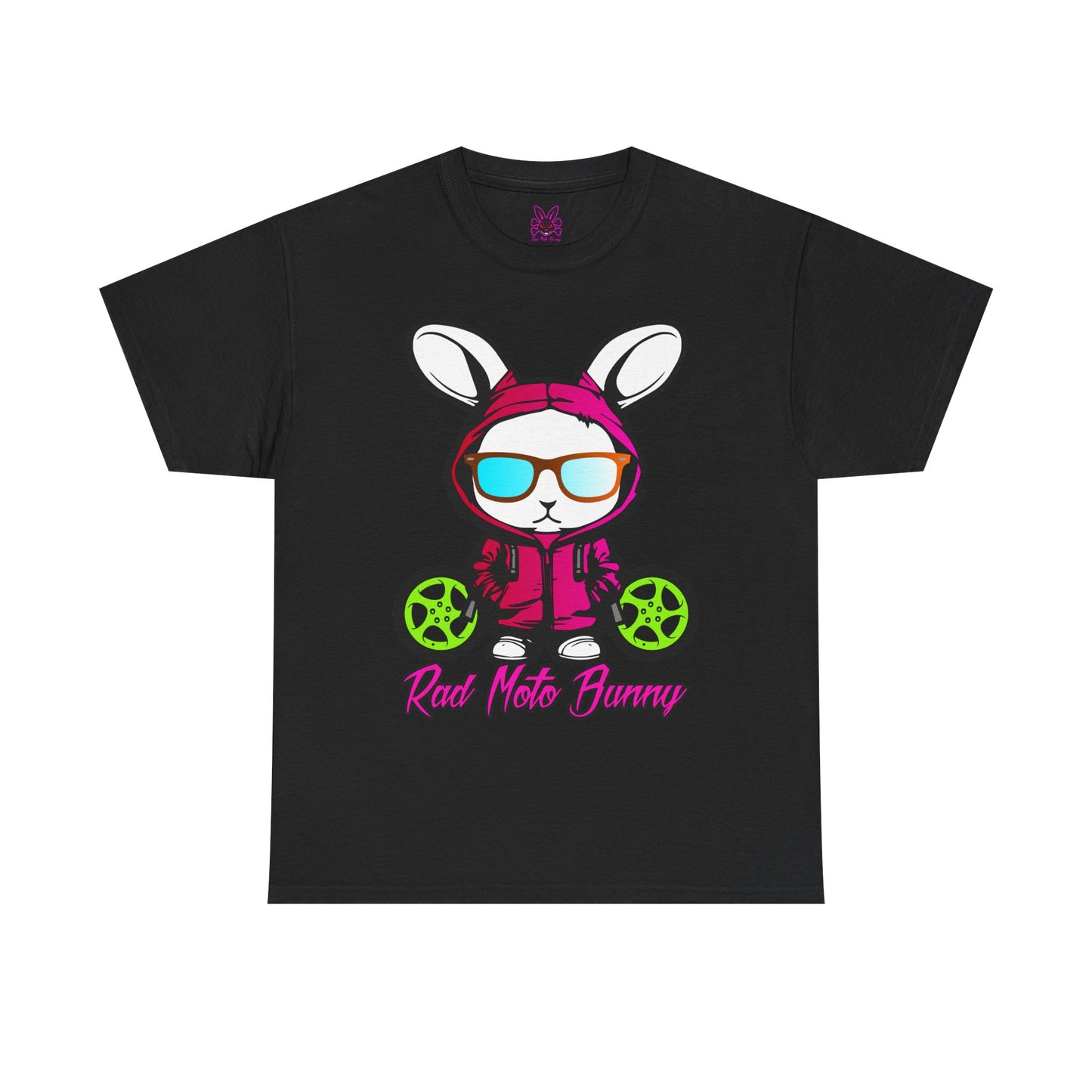 Rad Moto Bunny, Heavy Cotton T-Shirt
