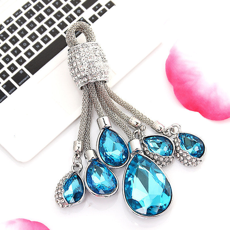 Bling Bling Rhinestone Keychain