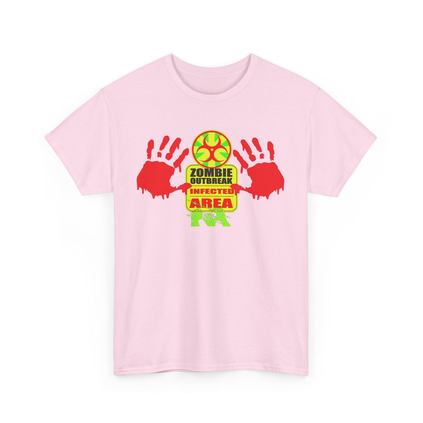 Zombie Outbreak. Heavy Cotton T-Shirt