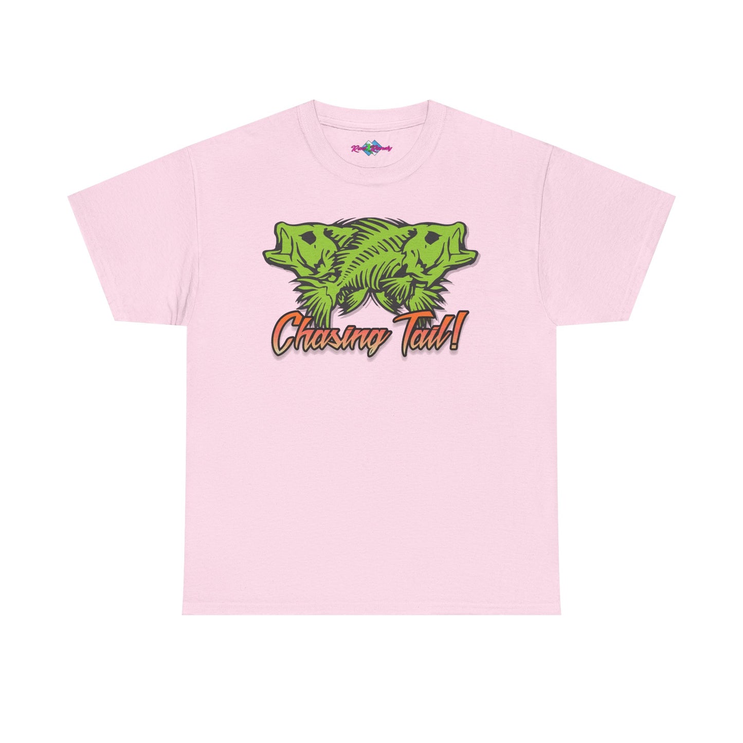 Chasing Tail. Heavy Cotton T-Shirt