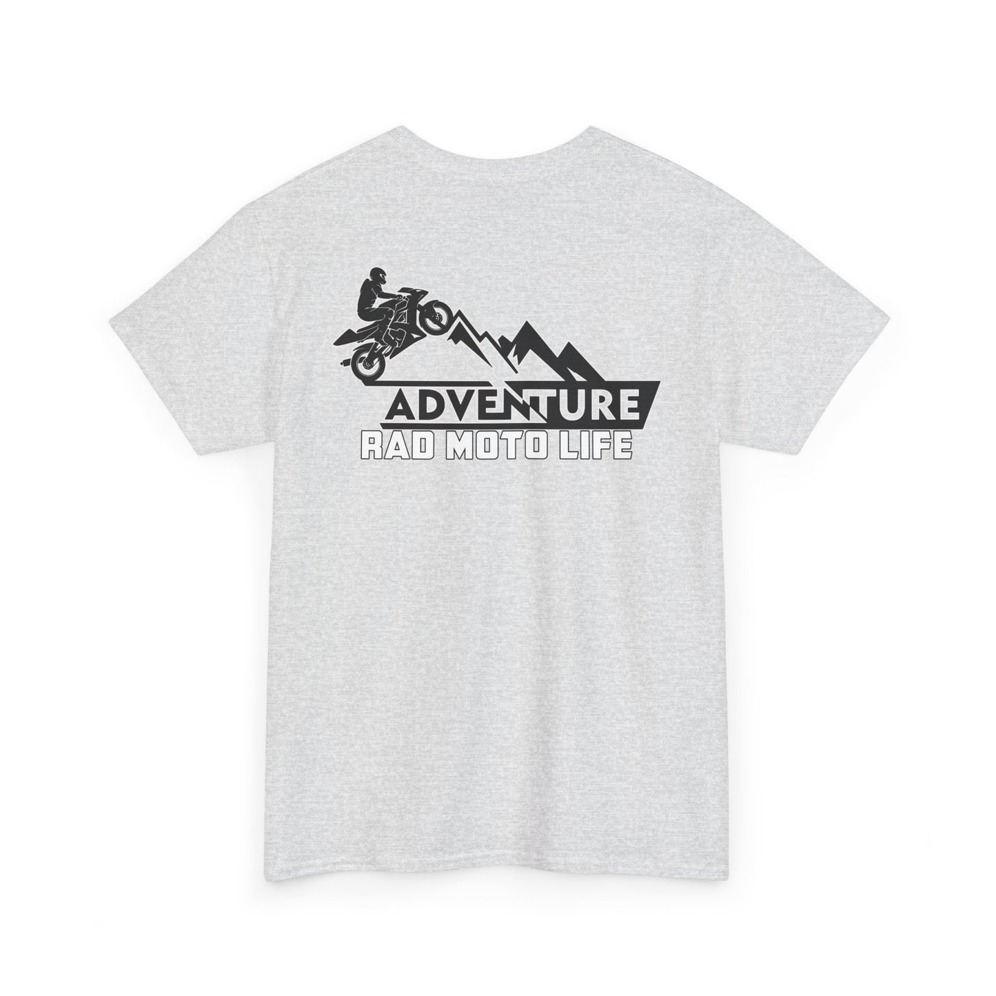 Adventure, Rad Moto Life, Heavy Cotton T-Shirt