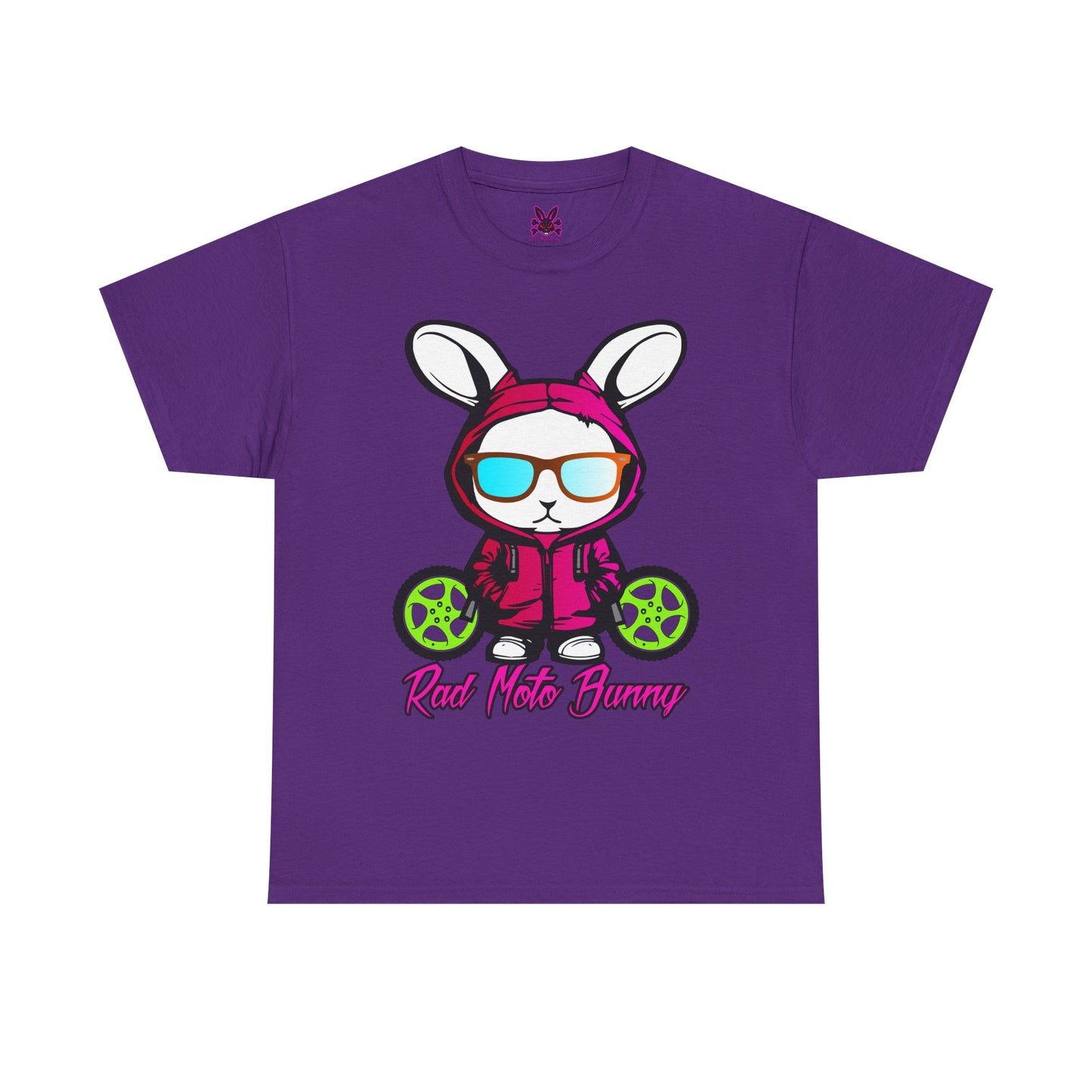 Rad Moto Bunny, Heavy Cotton T-Shirt