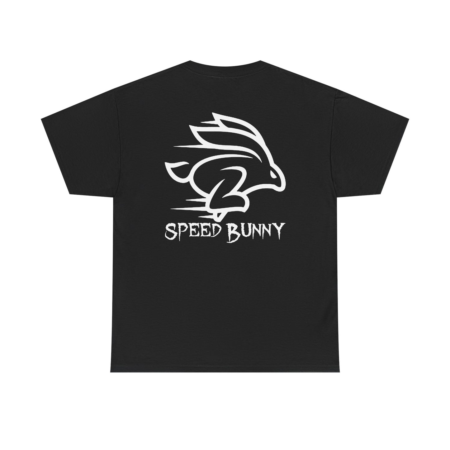 Speed Bunny, Rad Moto Bunny, Heavy Cotton T-Shirt