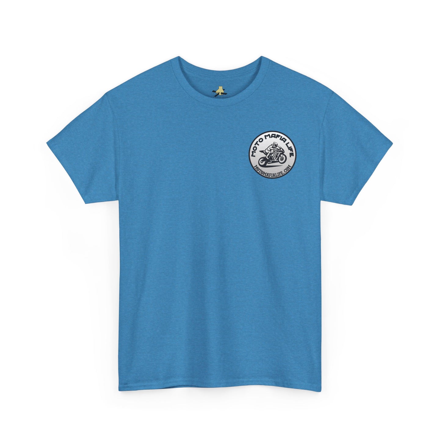 Be Brave, Never Give up, Moto Mafia Life, Heavy Cotton T-Shirt
