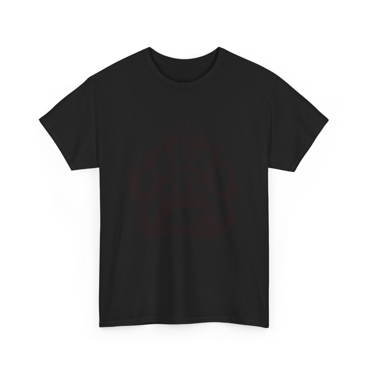 Bear Paw. Heavy Cotton T-Shirt