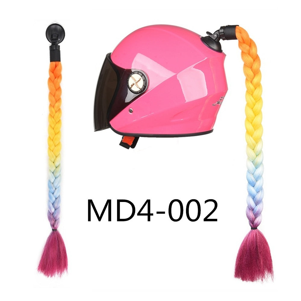 Motorcycle Helmet Decorative Braids