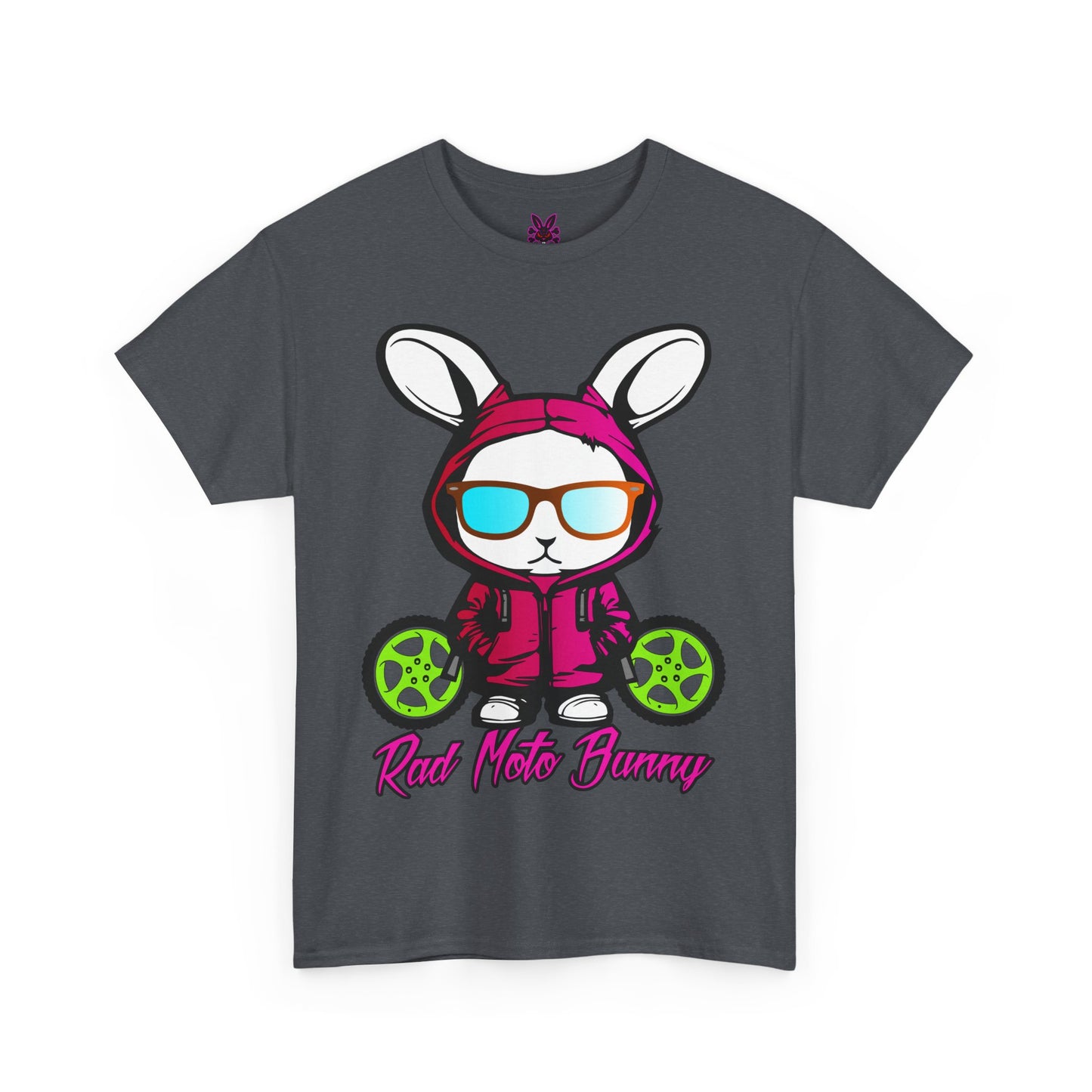 Rad Moto Bunny, Heavy Cotton T-Shirt