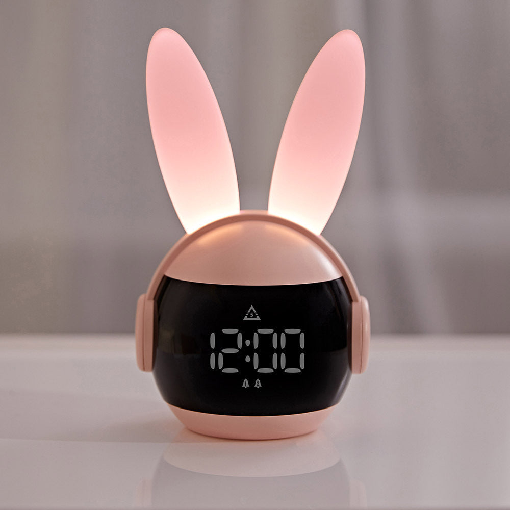 Bunny Smart Charging Night Light Clock