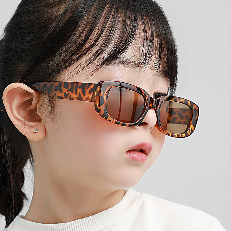 Children's UV Protection Small Frame Oval Sunglasses
