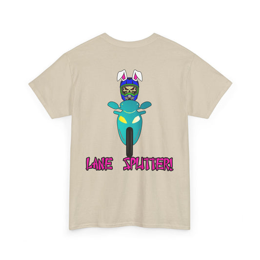 Lane Splitter, Rad Moto Bunny, Heavy Cotton T-Shirt