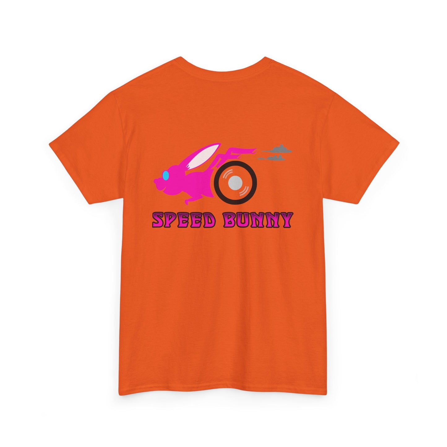 Speed Bunny, Rad Moto Bunny, Heavy Cotton T-Shirt