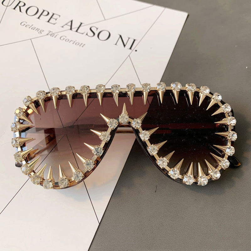 Spiked Diamond Sunglasses