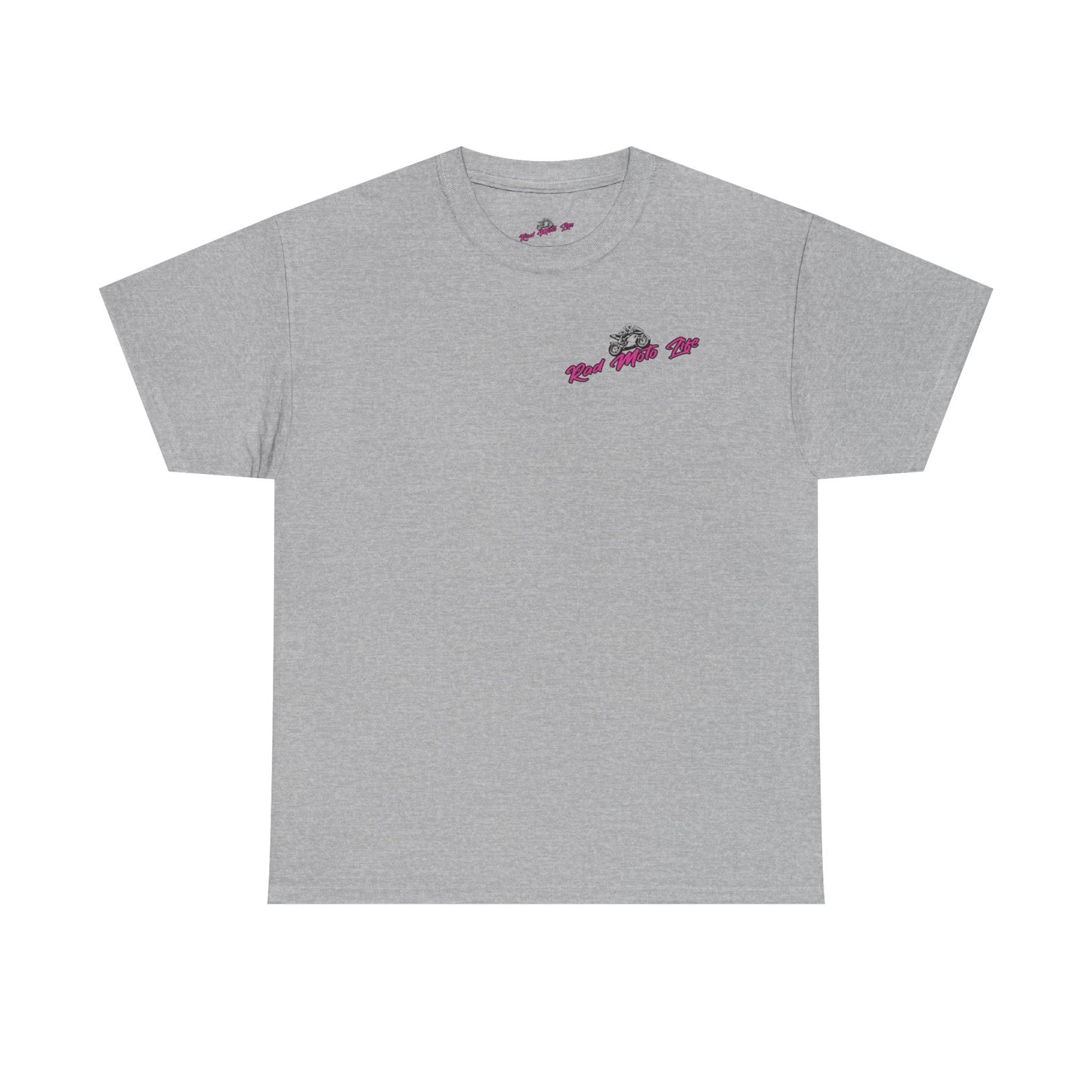 Shark Rider, Rad Moto Life, Heavy Cotton T-Shirt