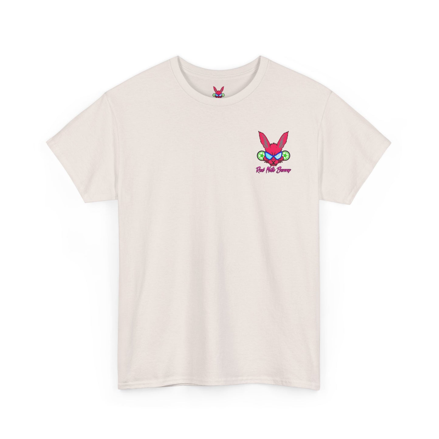Comedian Moto Bunny, Rad Moto Bunny, Heavy Cotton T-Shirt