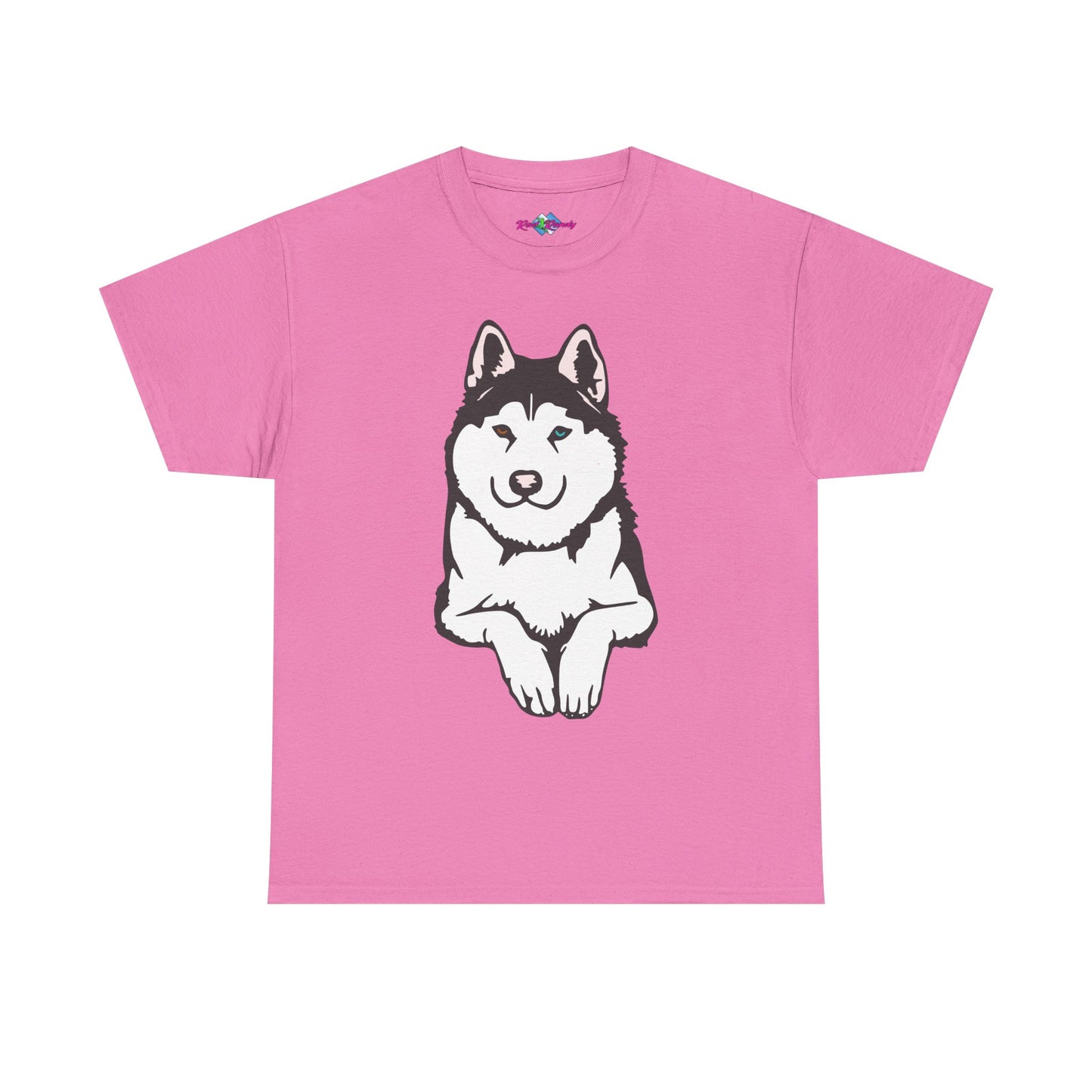 Casual Husky. Heavy Cotton T-Shirt