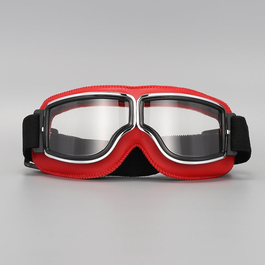 Retro Style Motorcycle Riding Goggles