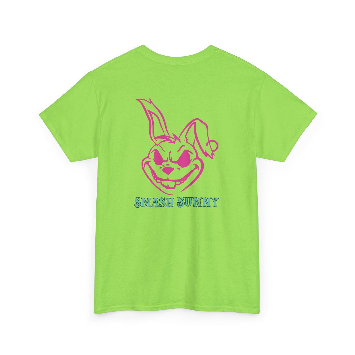 Smash Bunny, Rad Moto Bunny, Heavy Cotton T-Shirt