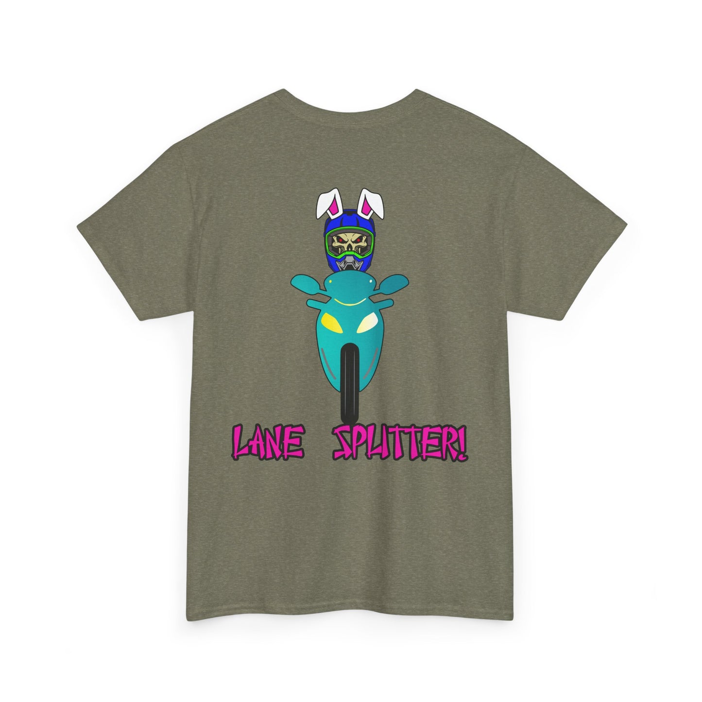 Lane Splitter, Rad Moto Bunny, Heavy Cotton T-Shirt
