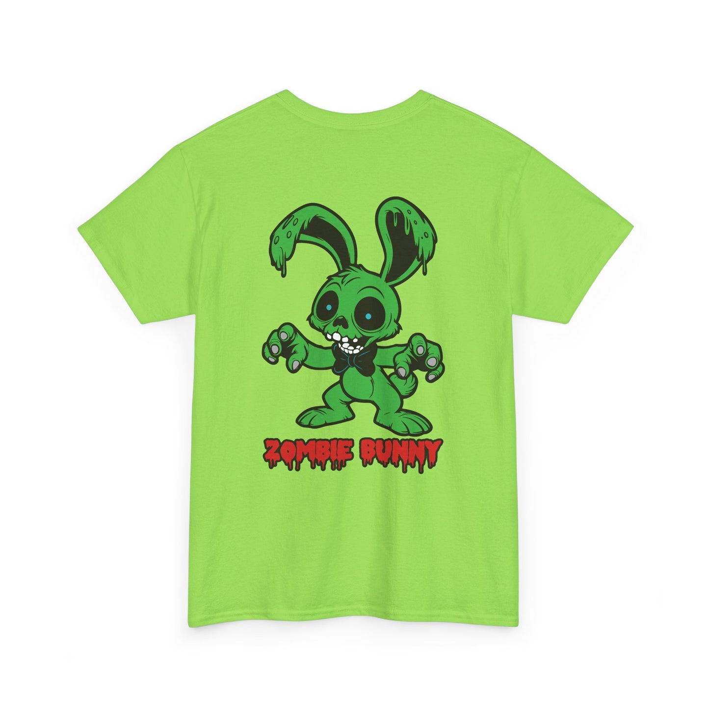 Zombie Bunny, Rad Moto Bunny, Heavy Cotton T-Shirt