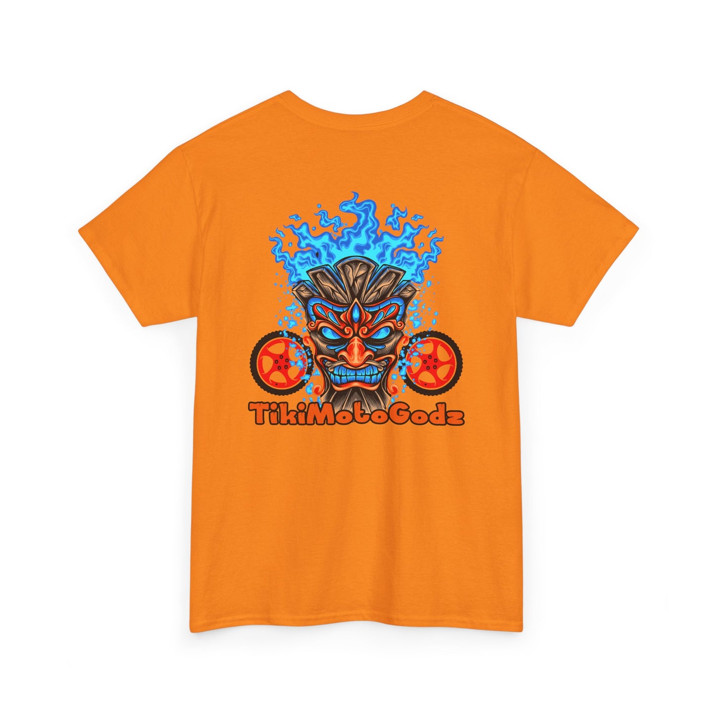 Tiki Moto Godz. Heavy Cotton T-Shirt