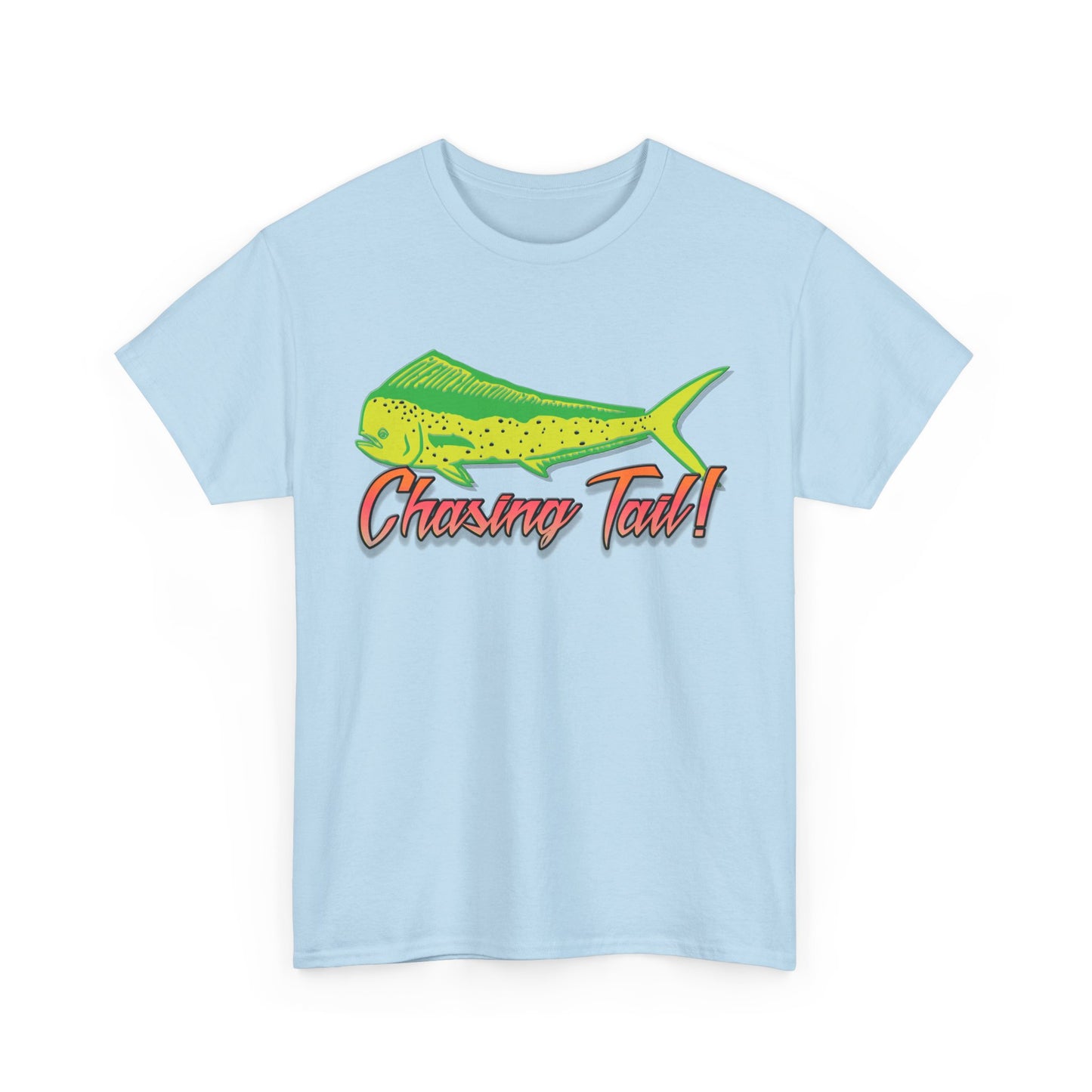 Chasing Tail Dorado. Heavy Cotton T-Shirt