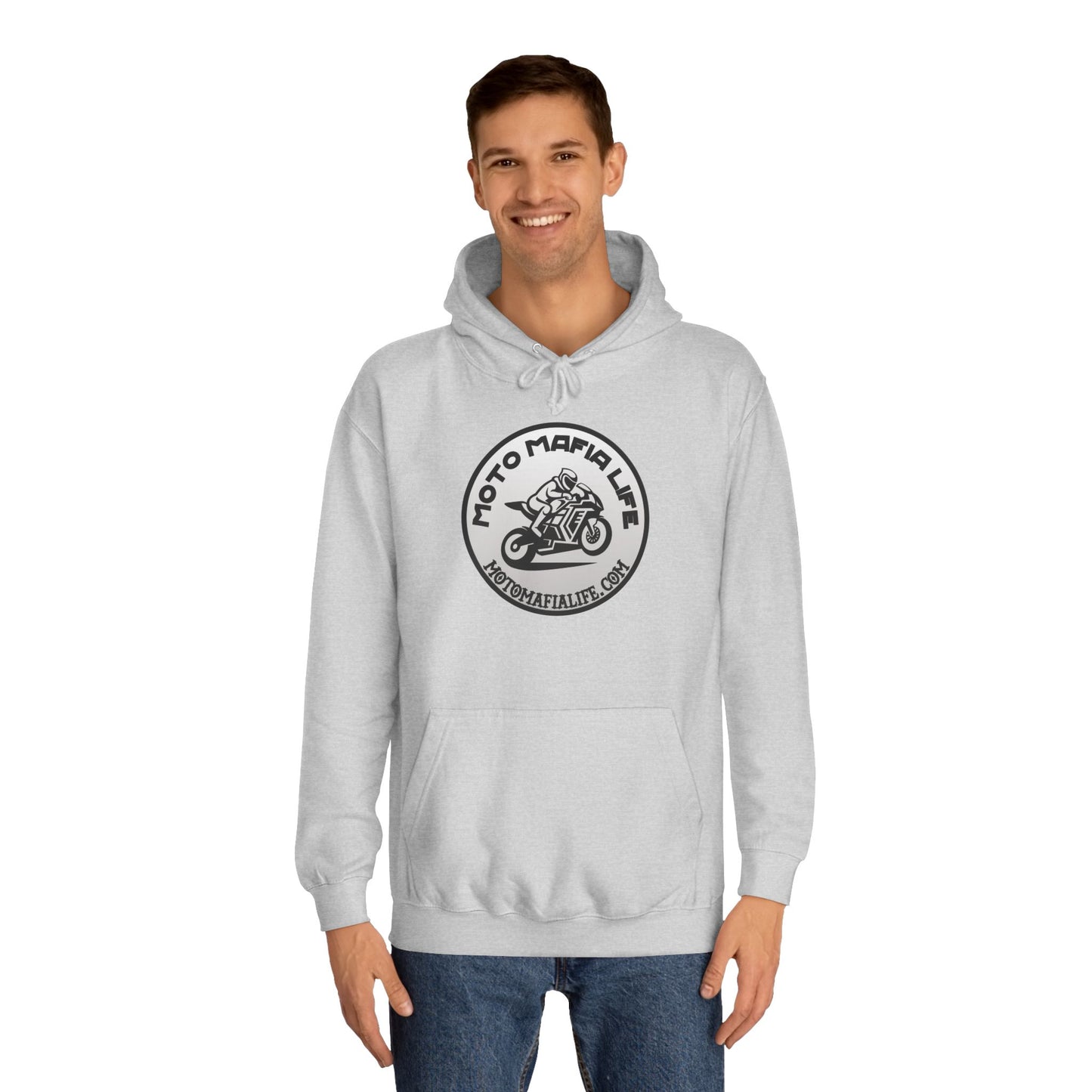 I'M Just a Girl, Moto Mafia Life Unisex Hoodie - Biker Style Sweatshirt for Motorcycle Enthusiasts