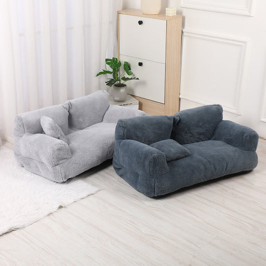 Plush Rabbit Pet Sofa