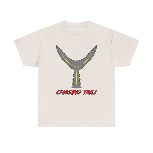 Chasing Tail. Heavy Cotton T-Shirt