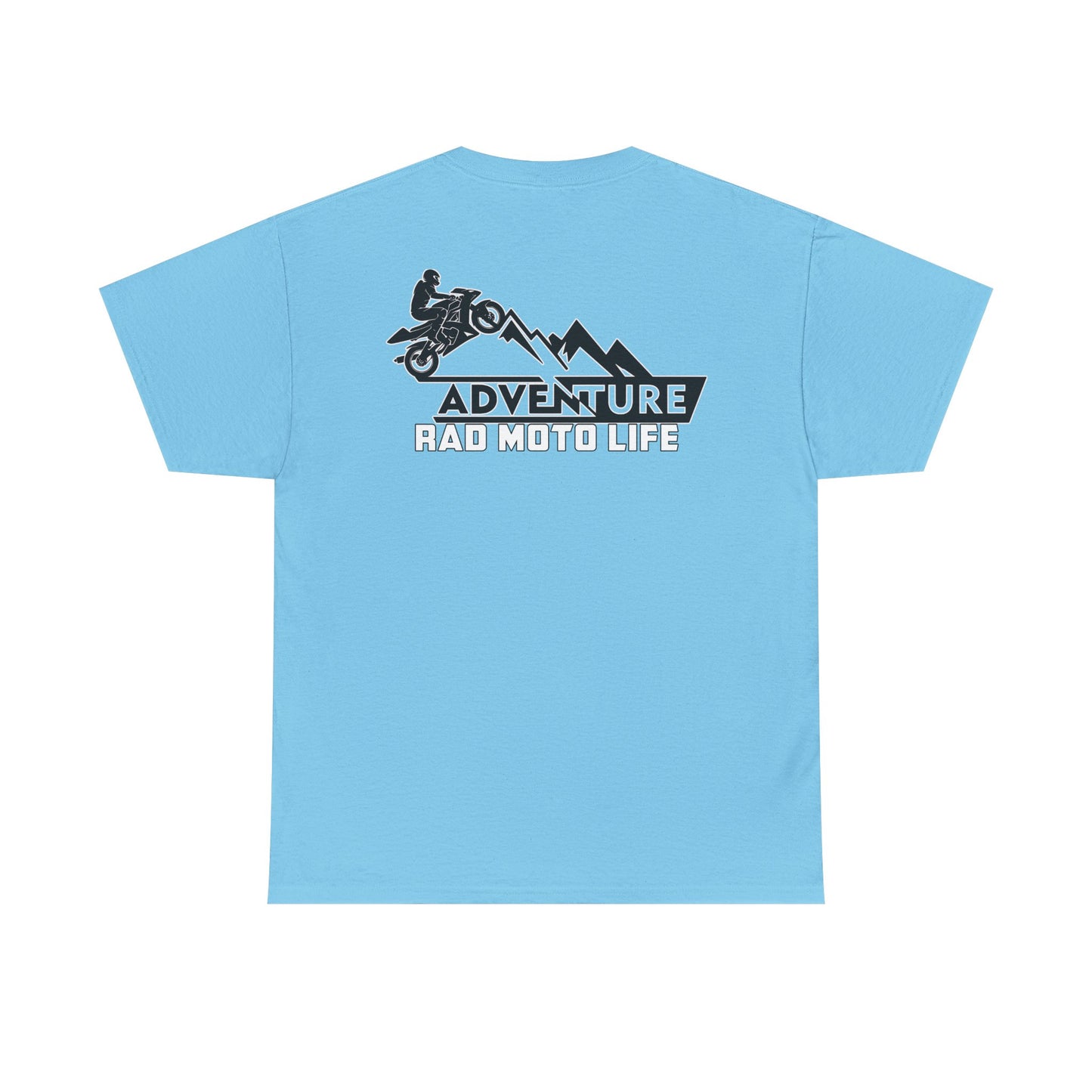 Adventure, Rad Moto Life, Heavy Cotton T-Shirt