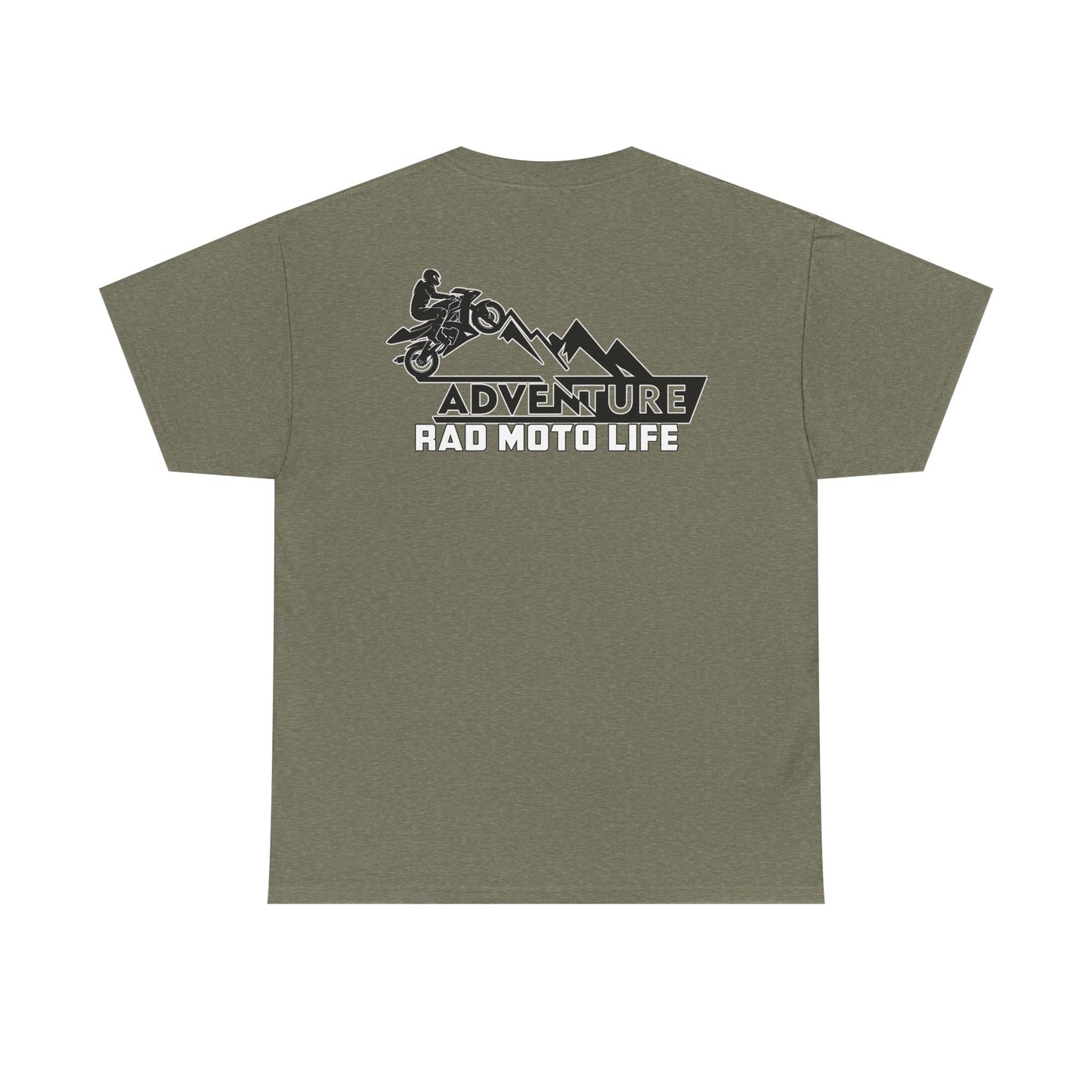 Adventure, Rad Moto Life, Heavy Cotton T-Shirt