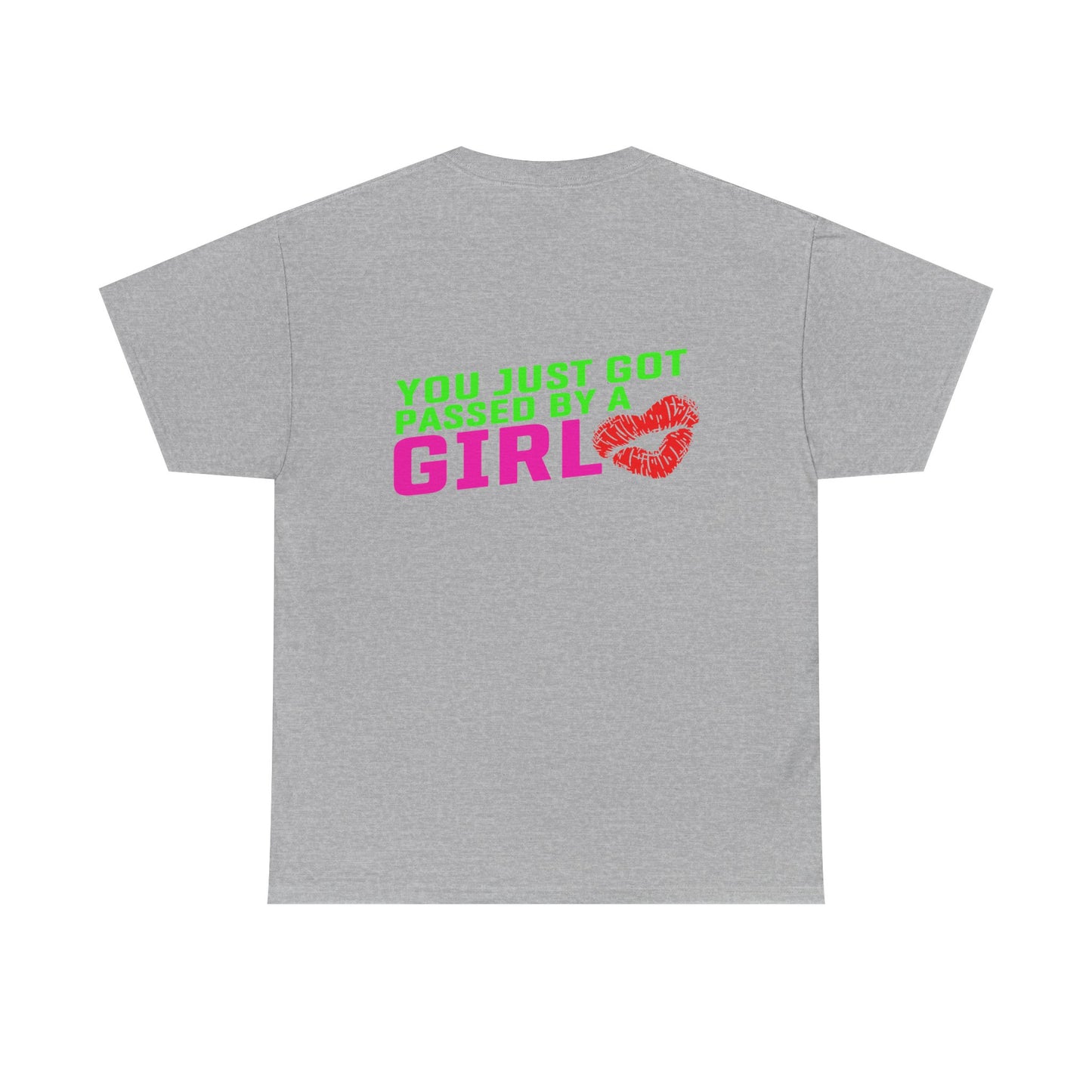 You just got passed by a Girl, Rad Moto Bunny, Heavy Cotton T-Shirt