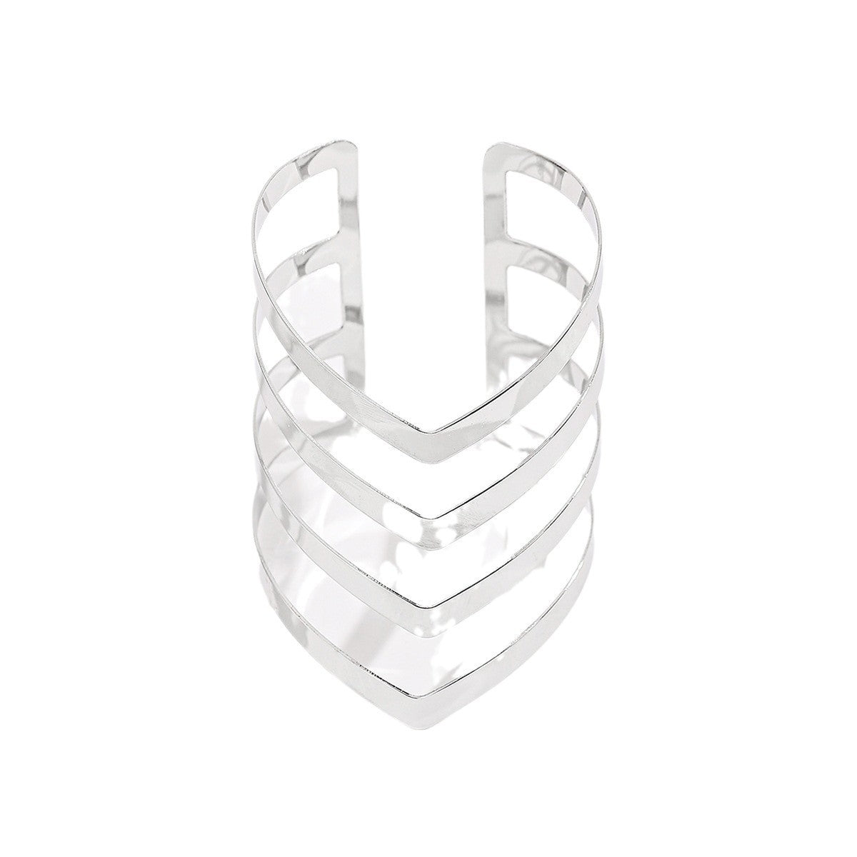 V-shaped Wave Bracelet