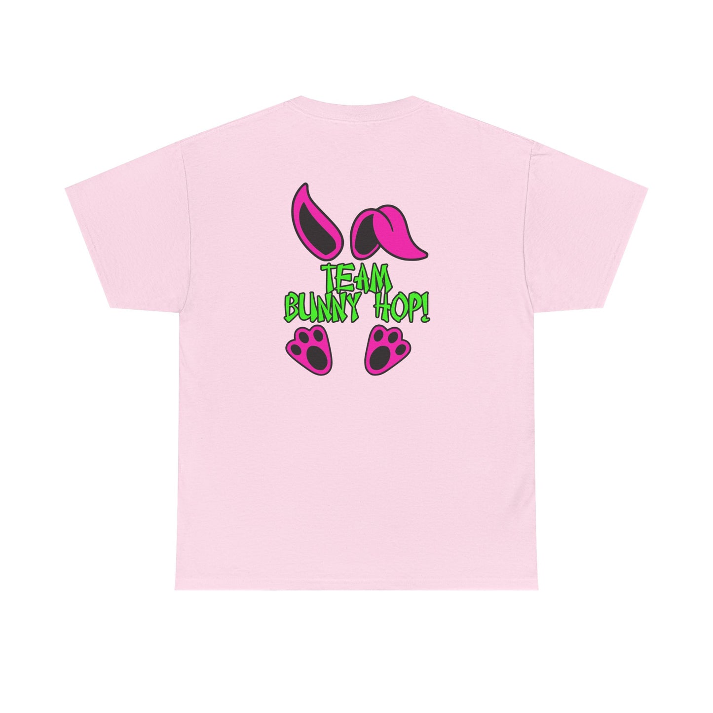 Team Bunny Hop, Rad Moto Bunny, Heavy Cotton T-Shirt