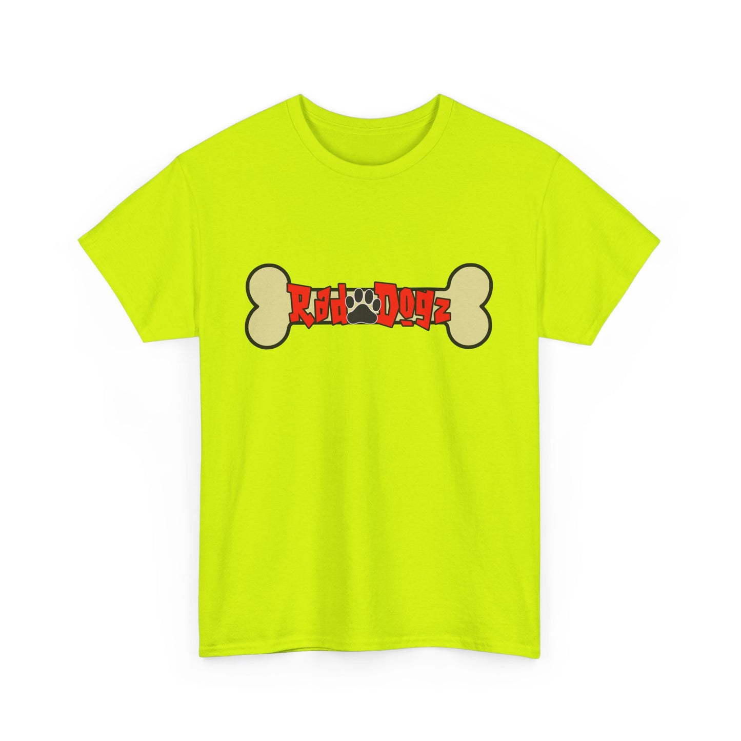 Rad Dogz Bone. Heavy Cotton T-Shirt
