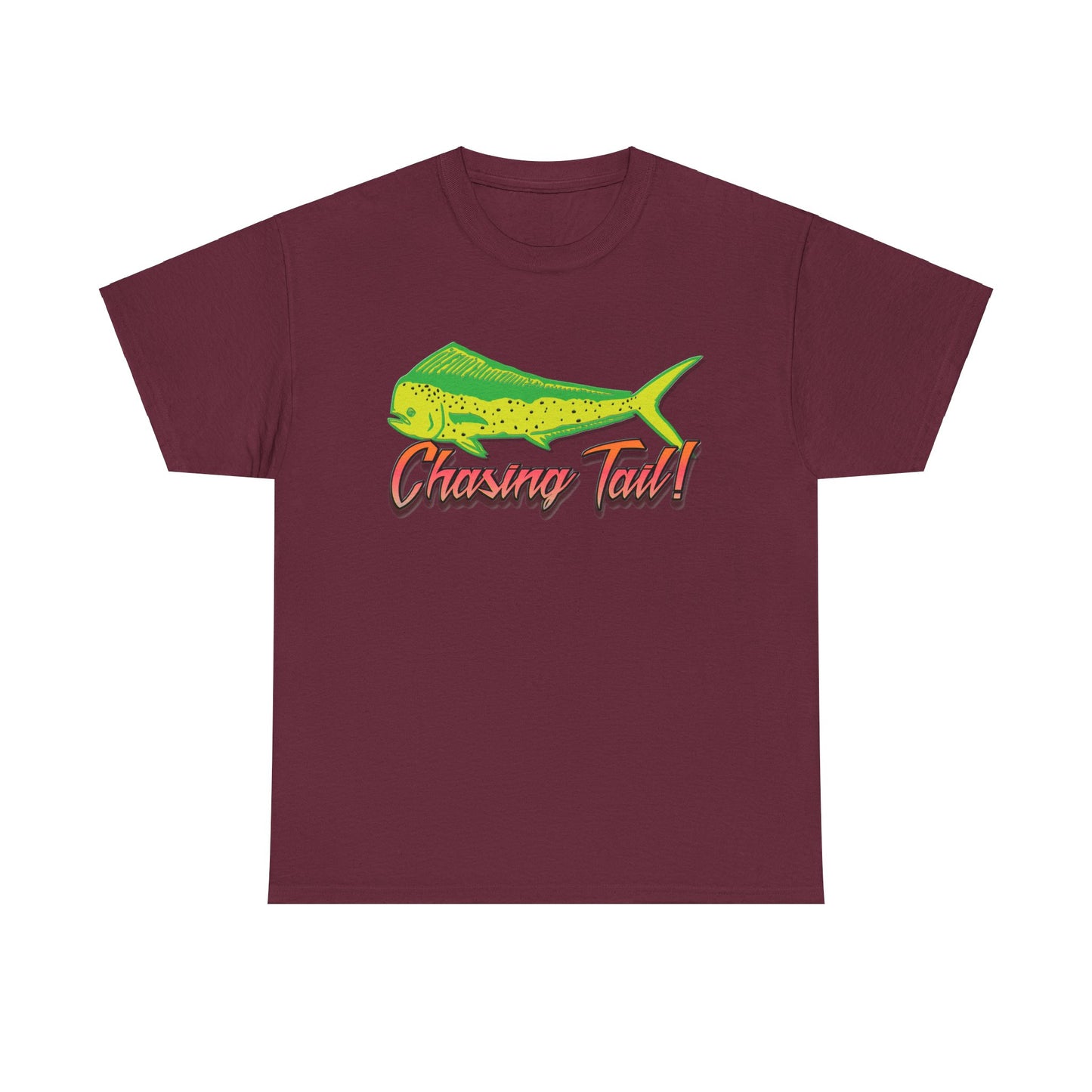 Chasing Tail Dorado. Heavy Cotton T-Shirt