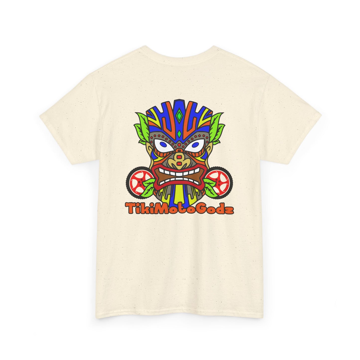 Tiki Moto Godz. Heavy Cotton T-Shirt