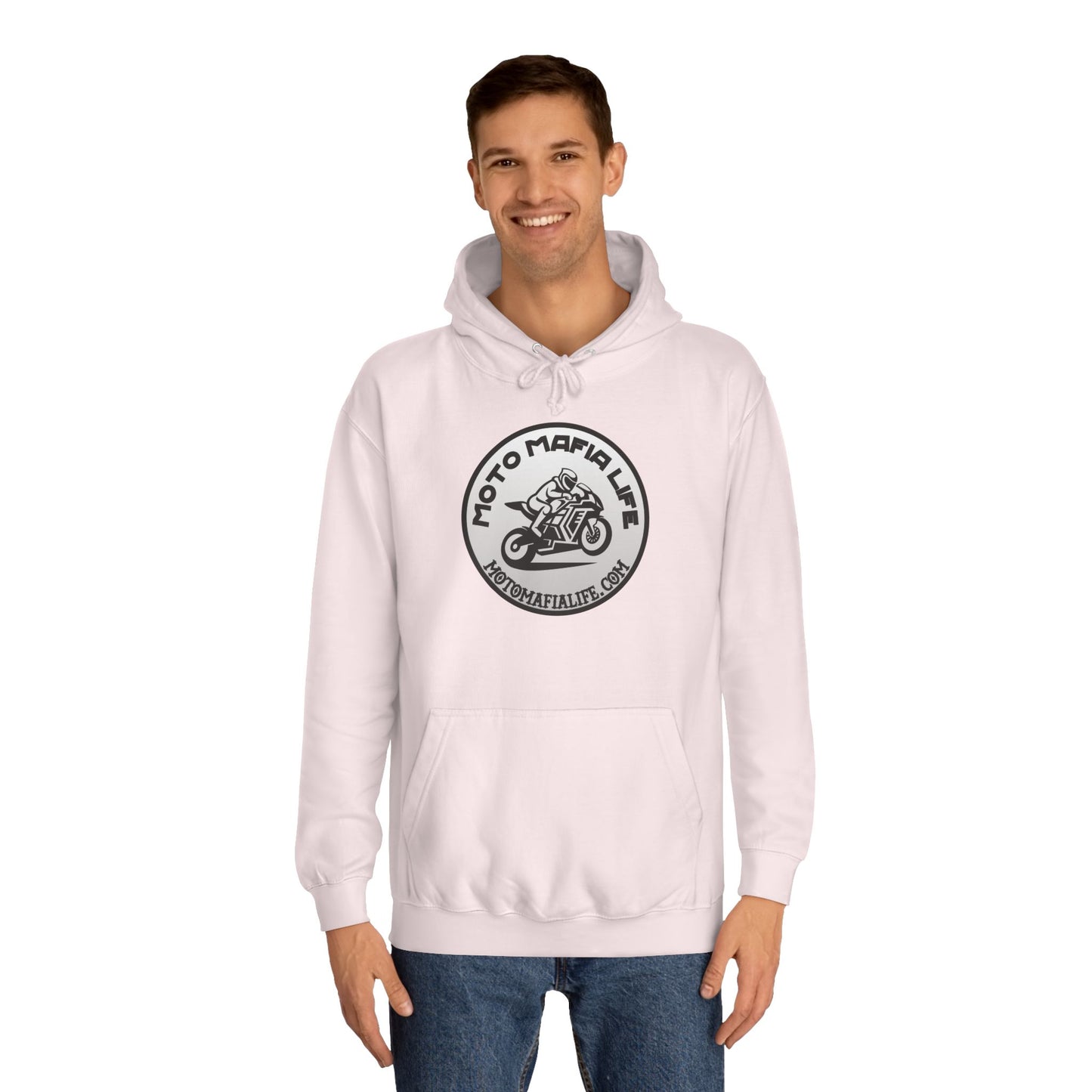 I'M Just a Girl, Moto Mafia Life Unisex Hoodie - Biker Style Sweatshirt for Motorcycle Enthusiasts