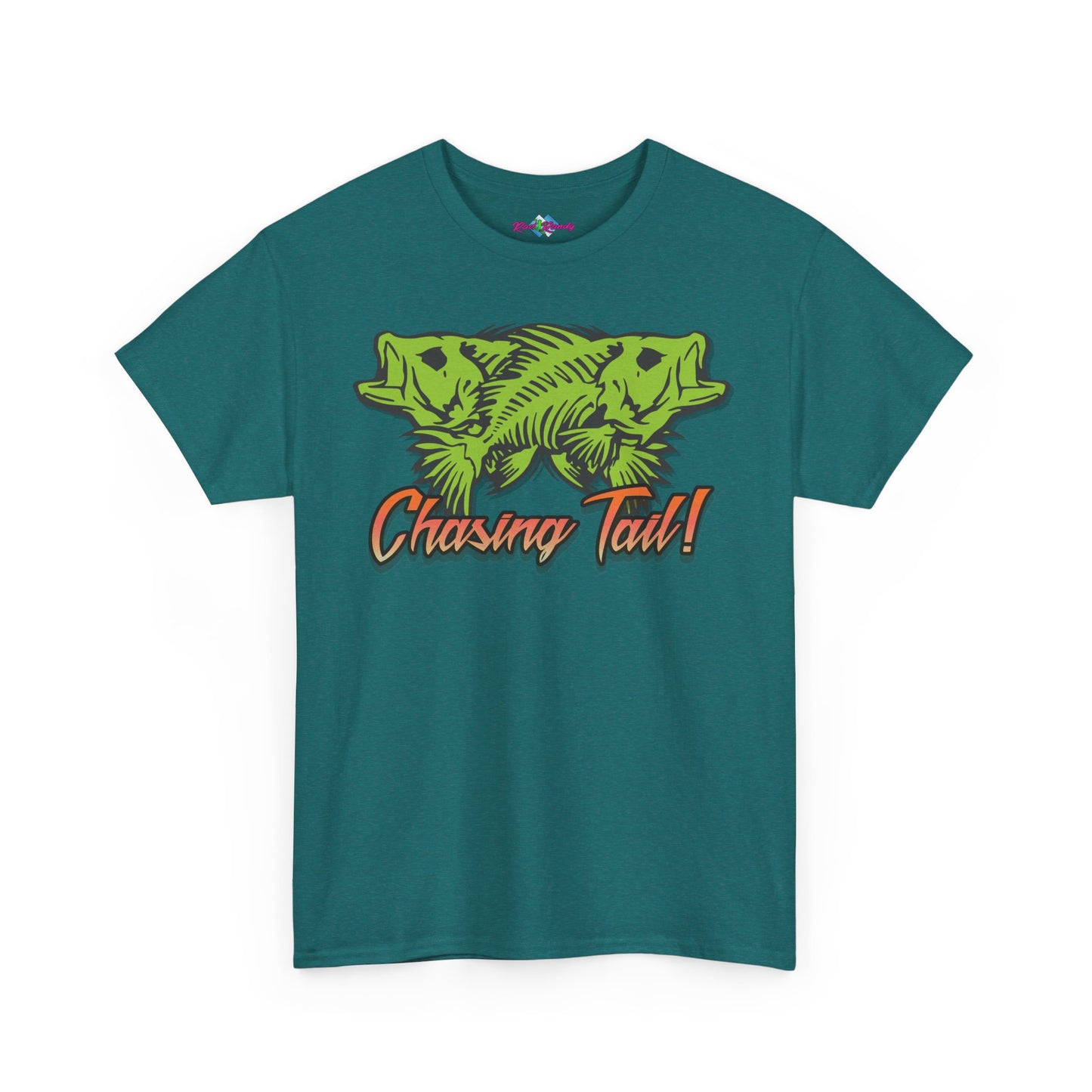 Chasing Tail. Heavy Cotton T-Shirt
