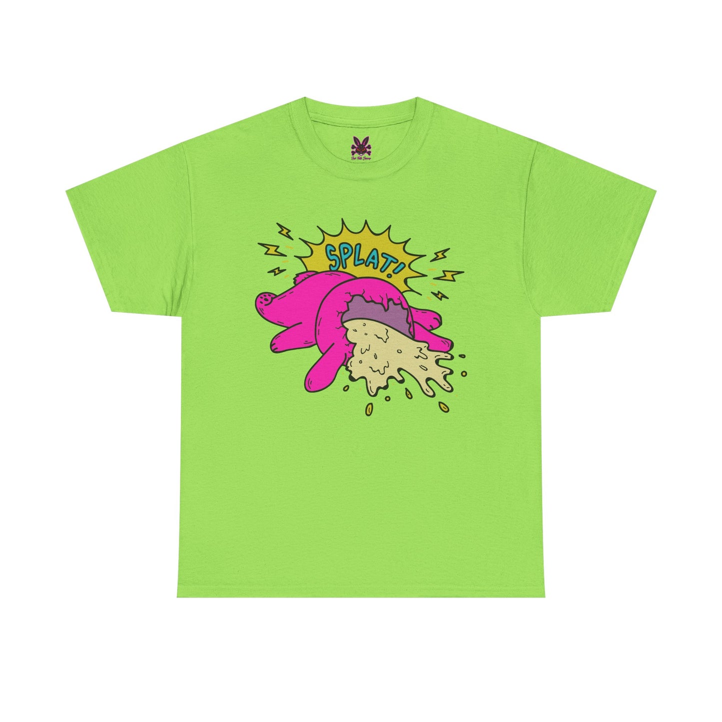Splat Bunny, Rad Moto Bunny, Heavy Cotton T-Shirt