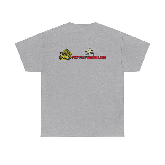 Moto Mafia Life, Heavy Cotton T-Shirt
