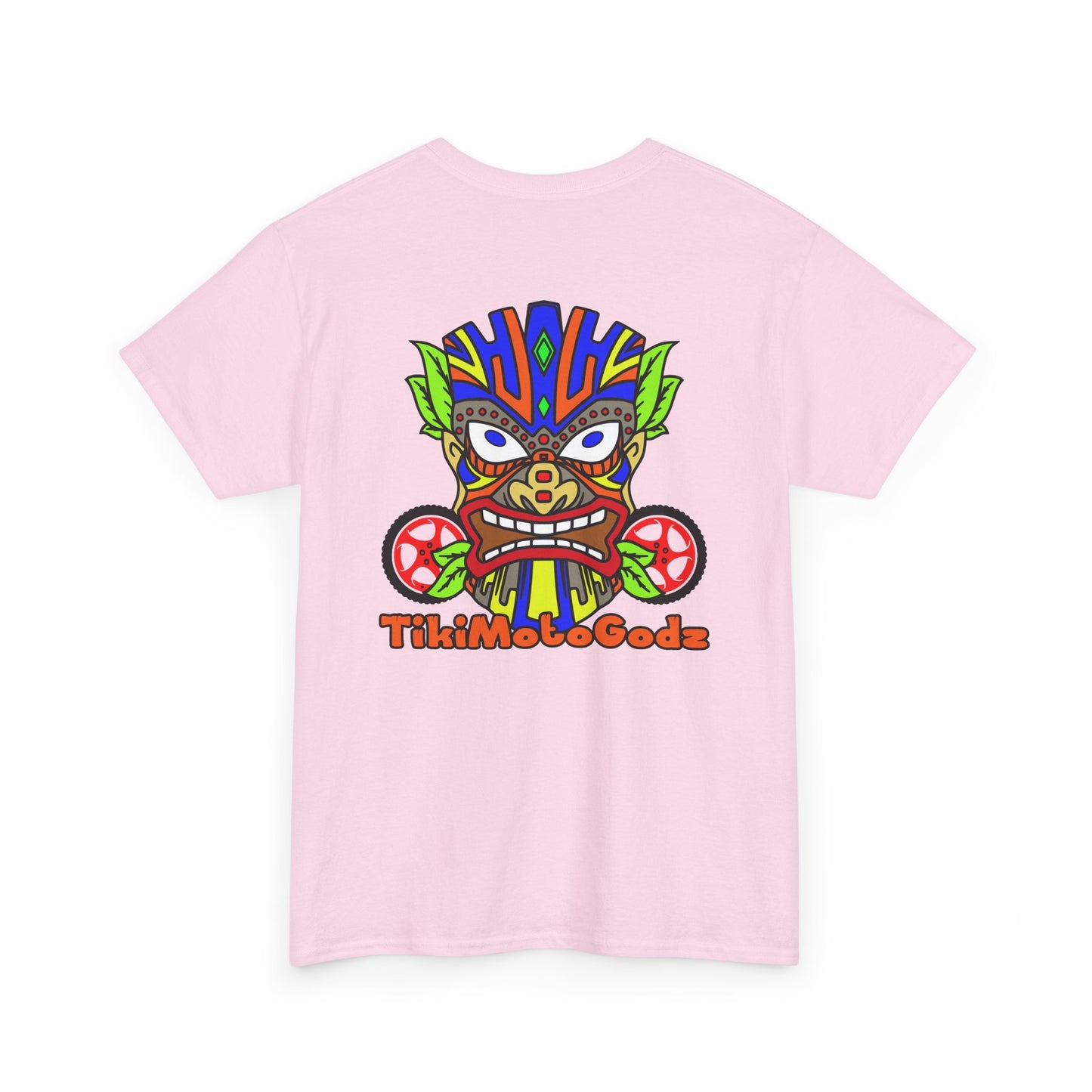 Tiki Moto Godz. Heavy Cotton T-Shirt