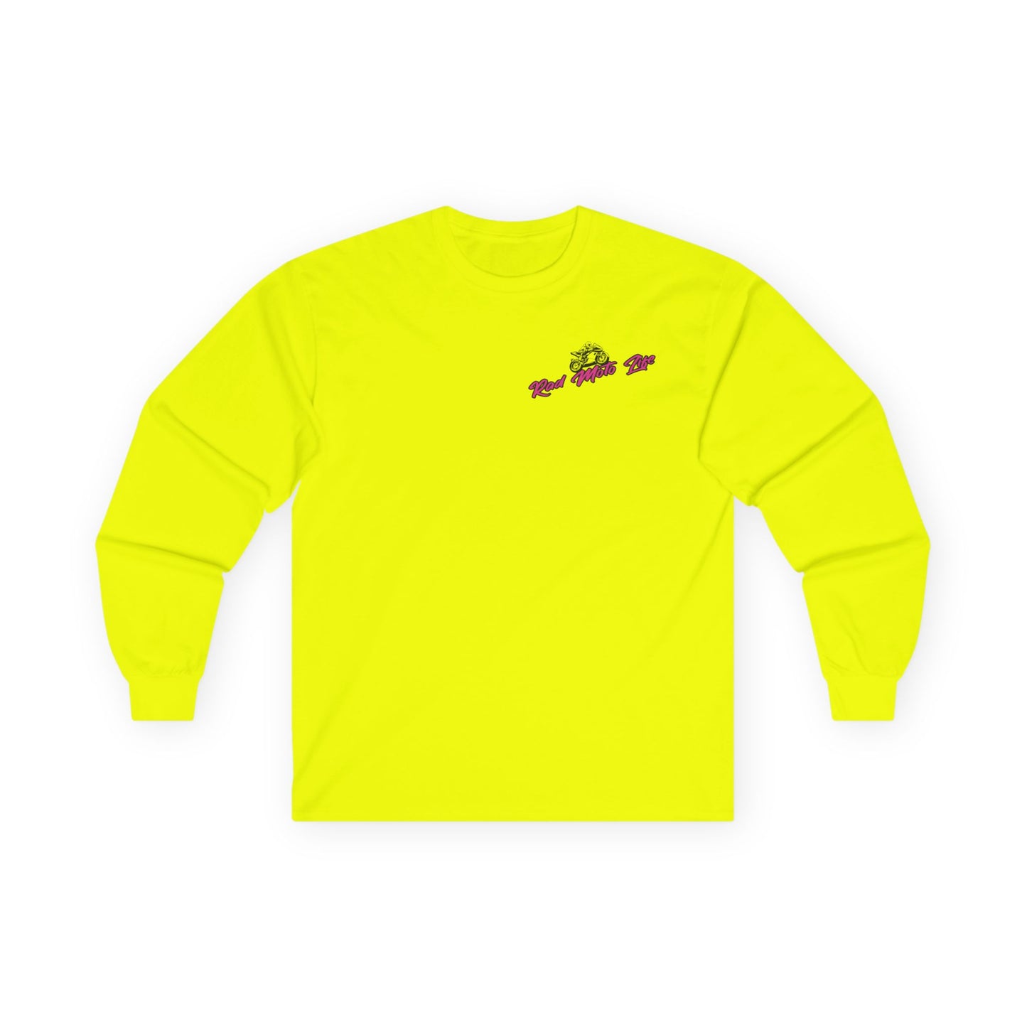 Adventure, Rad Moto Life Unisex Long Sleeve Tee - Bold Graphic T-Shirt for Motorcycle Enthusiasts