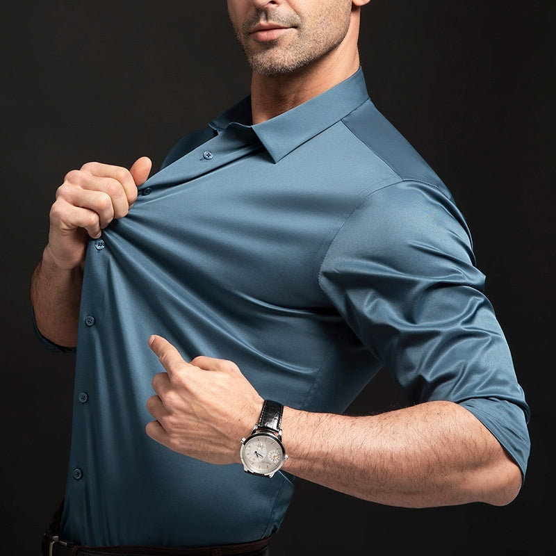 Long Sleeve Anti-Wrinkle Shirt