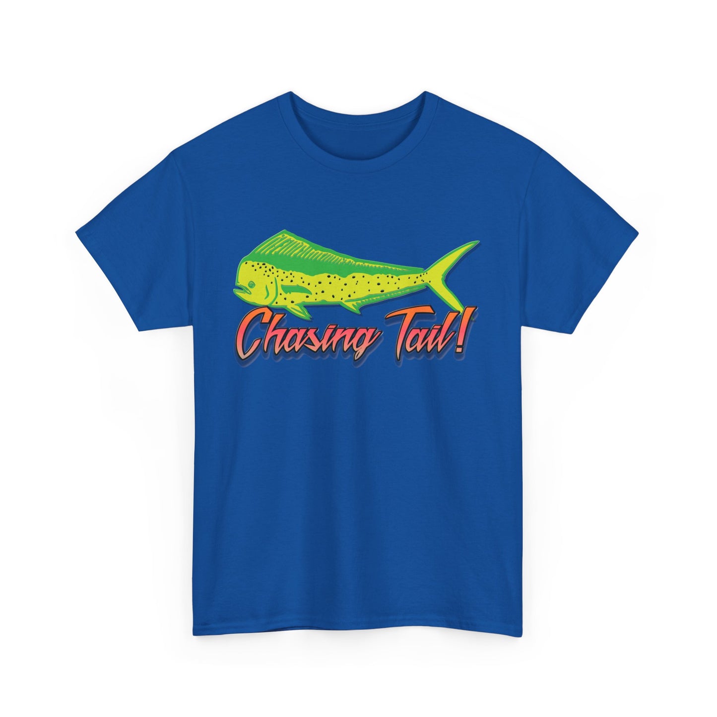 Chasing Tail Dorado. Heavy Cotton T-Shirt