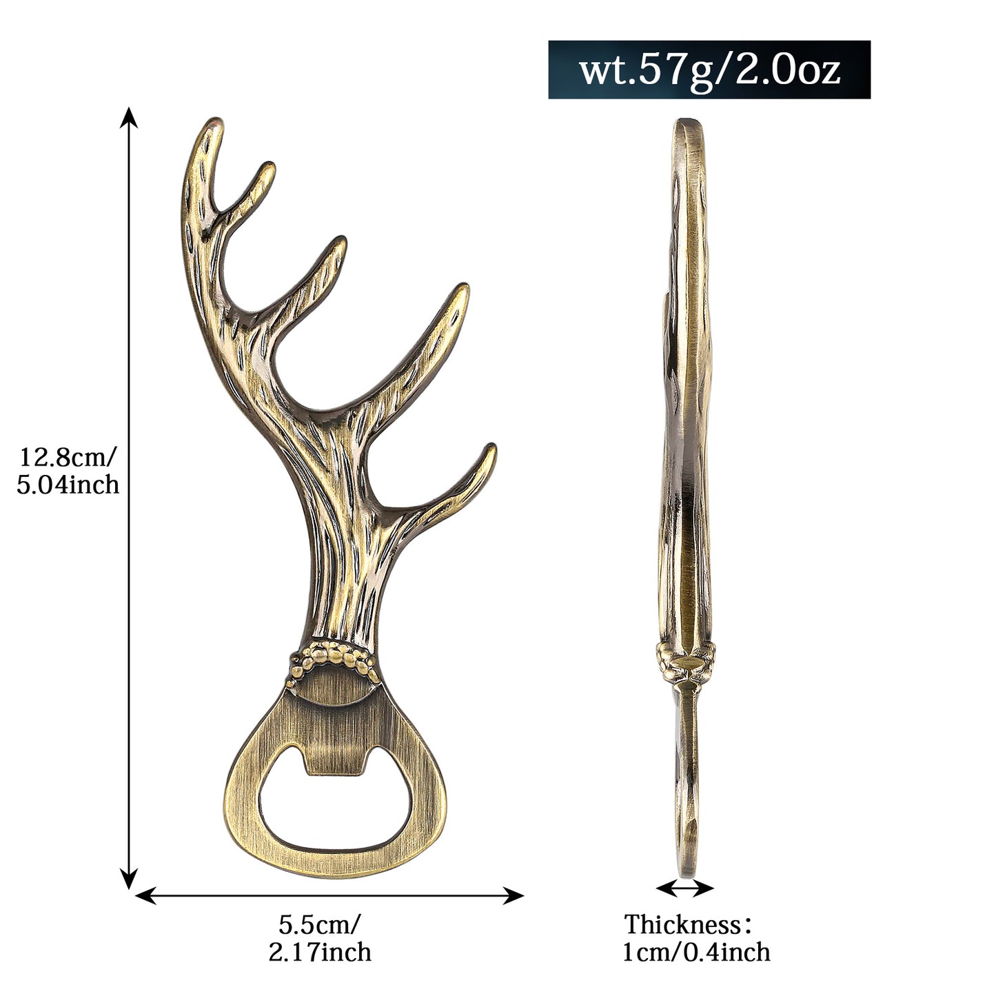 Deer Antler Bottle Opener