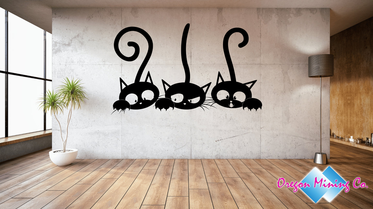Halloween Cats. SVG Digital Cut or Print files.