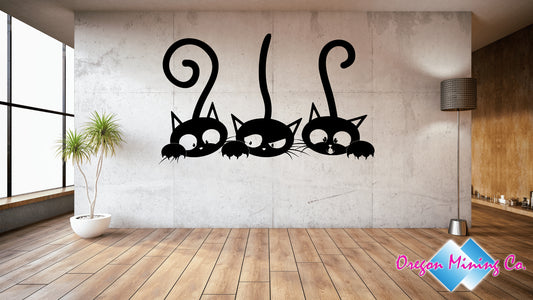 Halloween Cats. SVG Digital Cut or Print files.