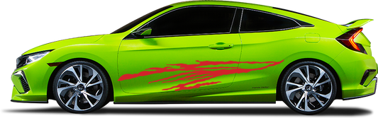 Crazy Lady, Vehicle Graphics SVG files.